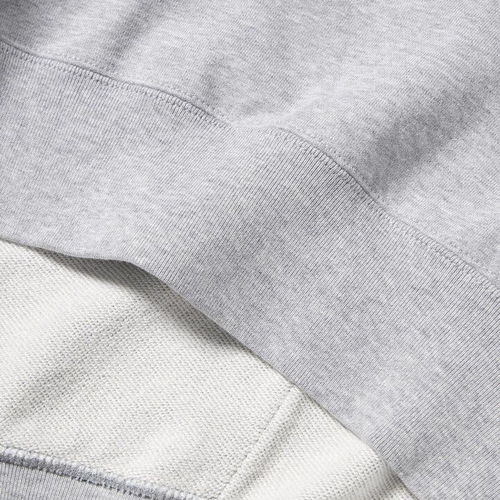 uniqlo herren-sweatshirt-kapuzenpullover mit reißverschluss grau