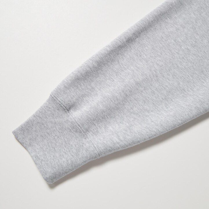 schwarzer uniqlo sweatshirt-kapuzenpullover für herren mit reißverschluss
