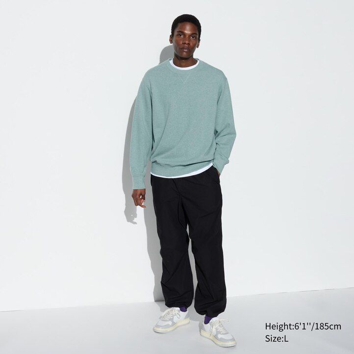 weißer uniqlo herren-sweatshirt-hoodie