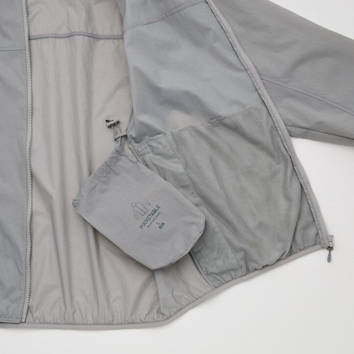 uniqlo herren-uv-schutzjacke mit taschen marineblau