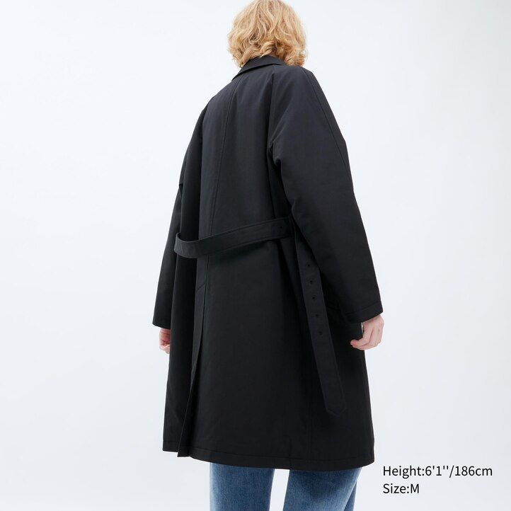 uniqlo trenchjacken für herren beige