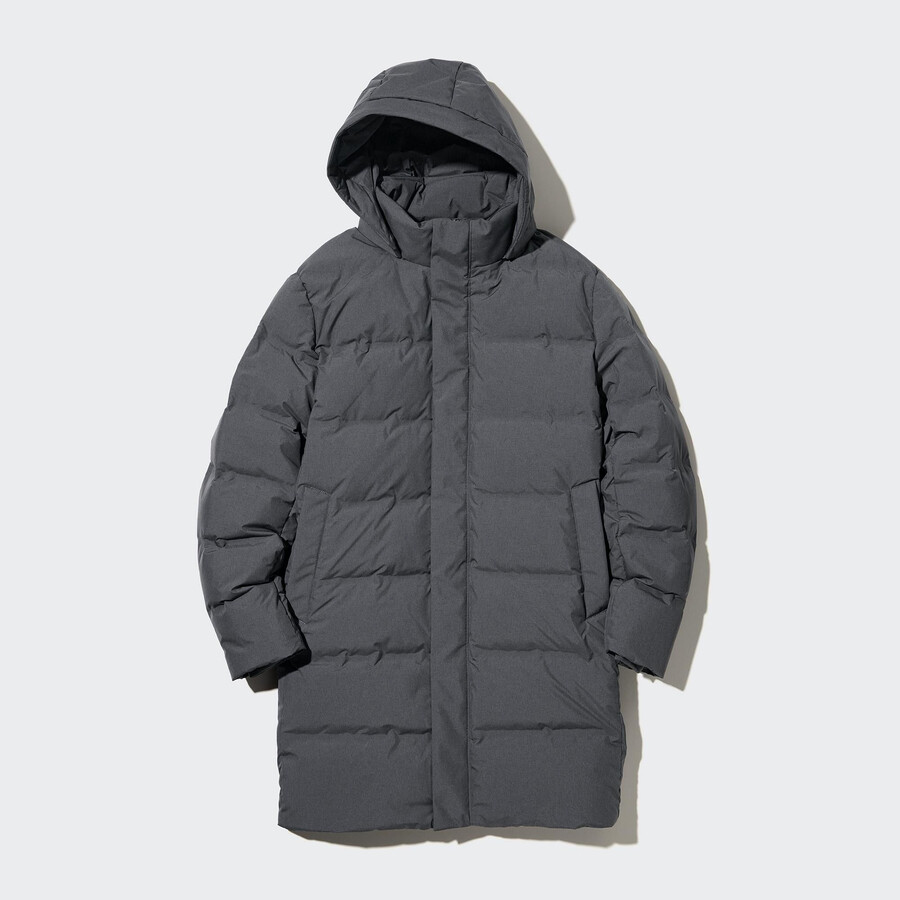 uniqlo nahtlose daunenjacken für herren grau
