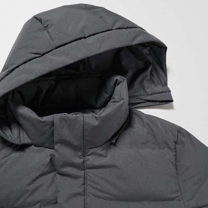 uniqlo nahtlose daunenjacken für herren grau
