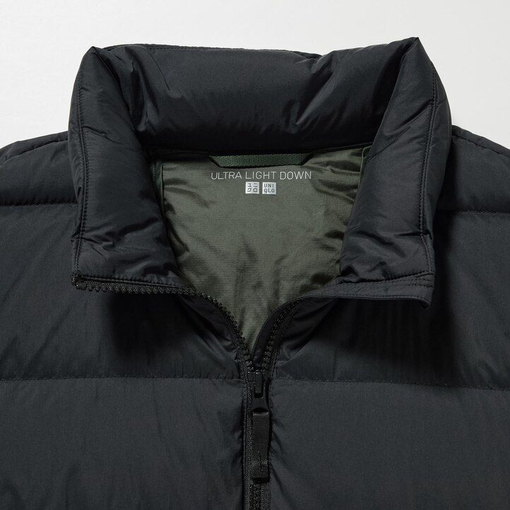uniqlo ultra light daunenjacke für herren 3d-schnitt blau