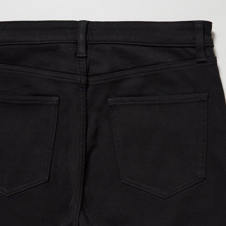blaue uniqlo ultra stretch skinny fit herrenjeans