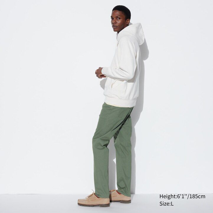 beige herren uniqlo ultra stretch skinny fit jeans