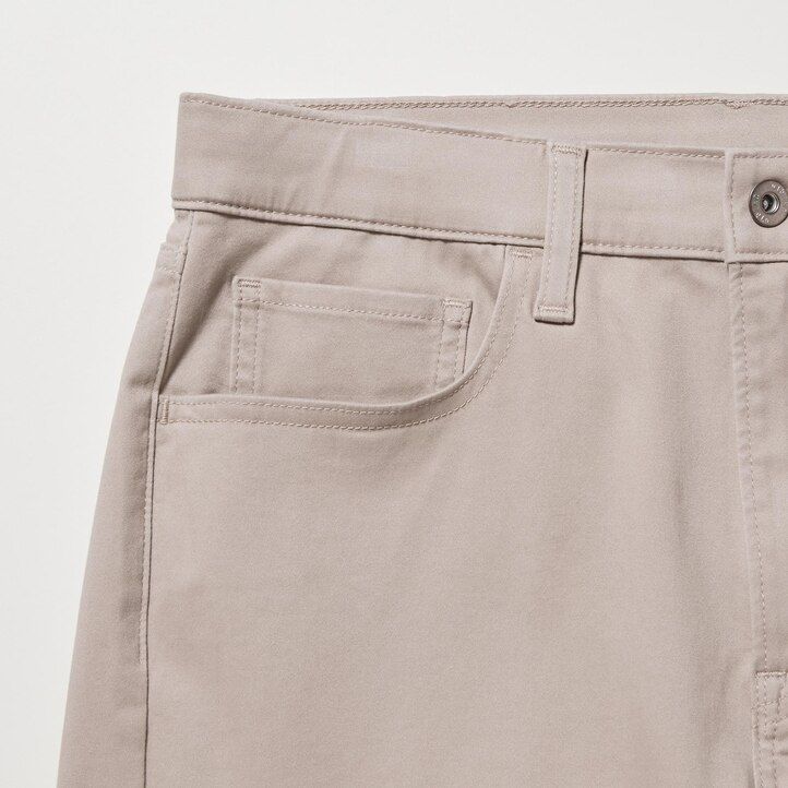 uniqlo ultra stretch skinny fit herrenjeans in olivgrün