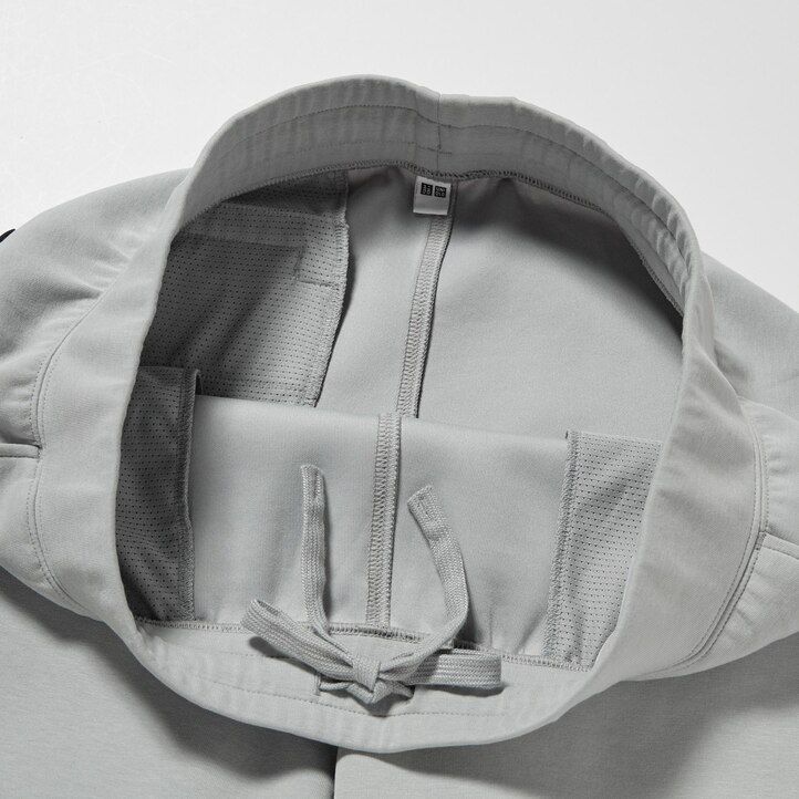 hellgraue uniqlo dry stretch jogginghose für herren