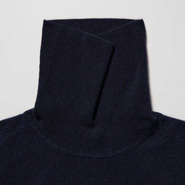 uniqlo herrenpullover aus 100 merine dunkelgrau