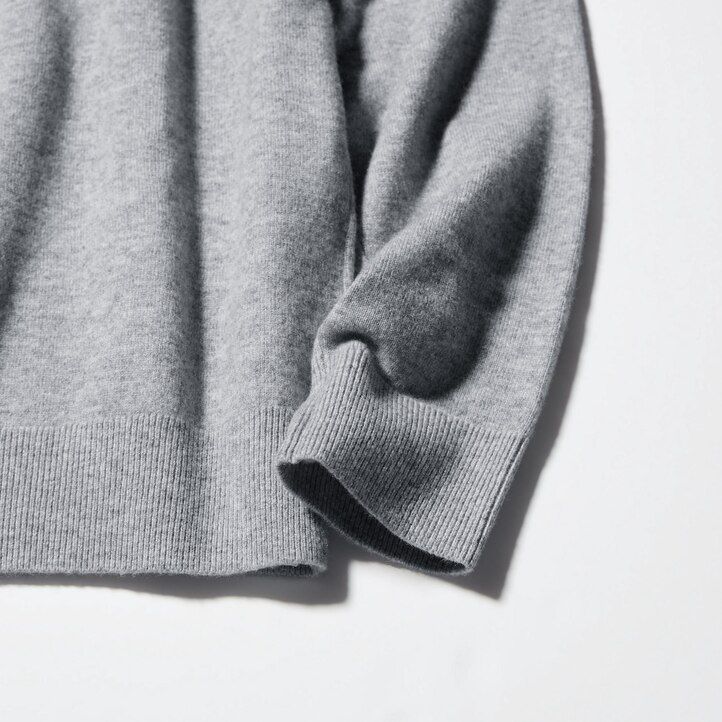 uniqlo herrenpullover aus 100 merle mit rundhalsausschnitt marineblau