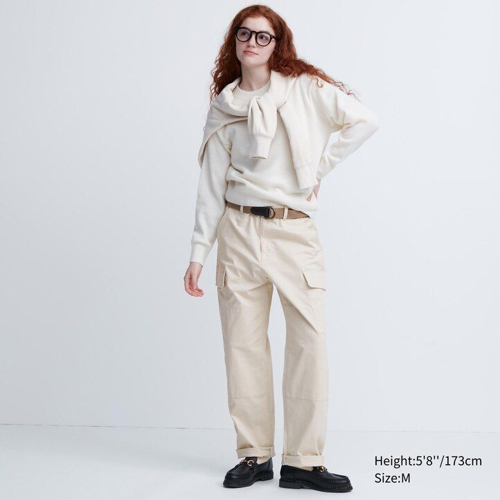 uniqlo utilitygo herrenhose olivgrün