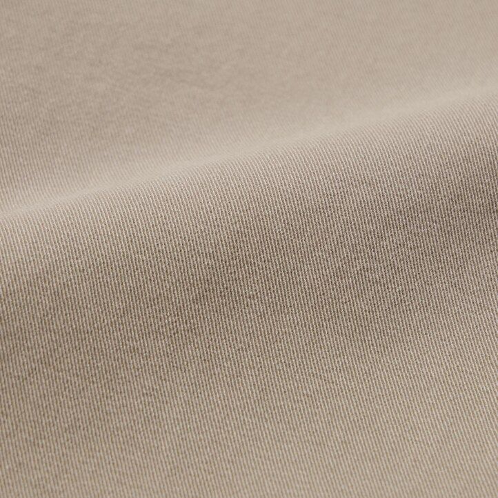 beige herren-hose von uniqlo modell smart cotton like knöchellang
