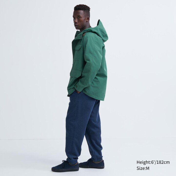 uniqlo herrenhose mit heattech-fleecefutter grau