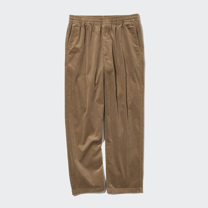 uniqlo cordhose für herren knöchellang schwarz