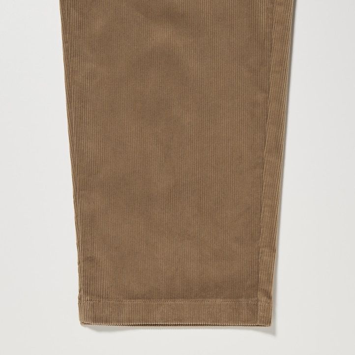 uniqlo cordhose für herren knöchellang schwarz