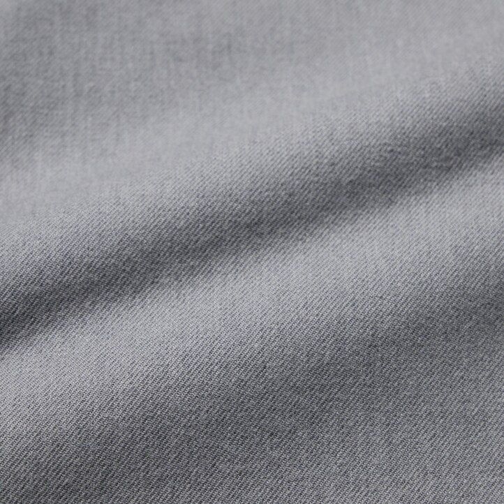 uniqlo herren-flanellhose knöchellang grau