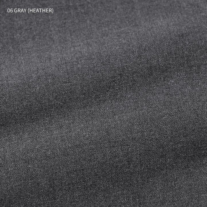 graue uniqlo smart wool-ähnliche herrenhose in knöchellänge