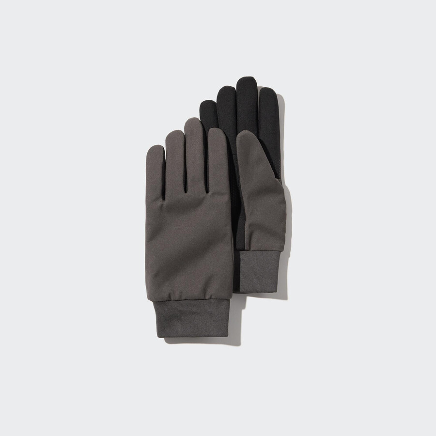 uniqlo damen-touchscreen-handschuhe und taschen dunkelgrau