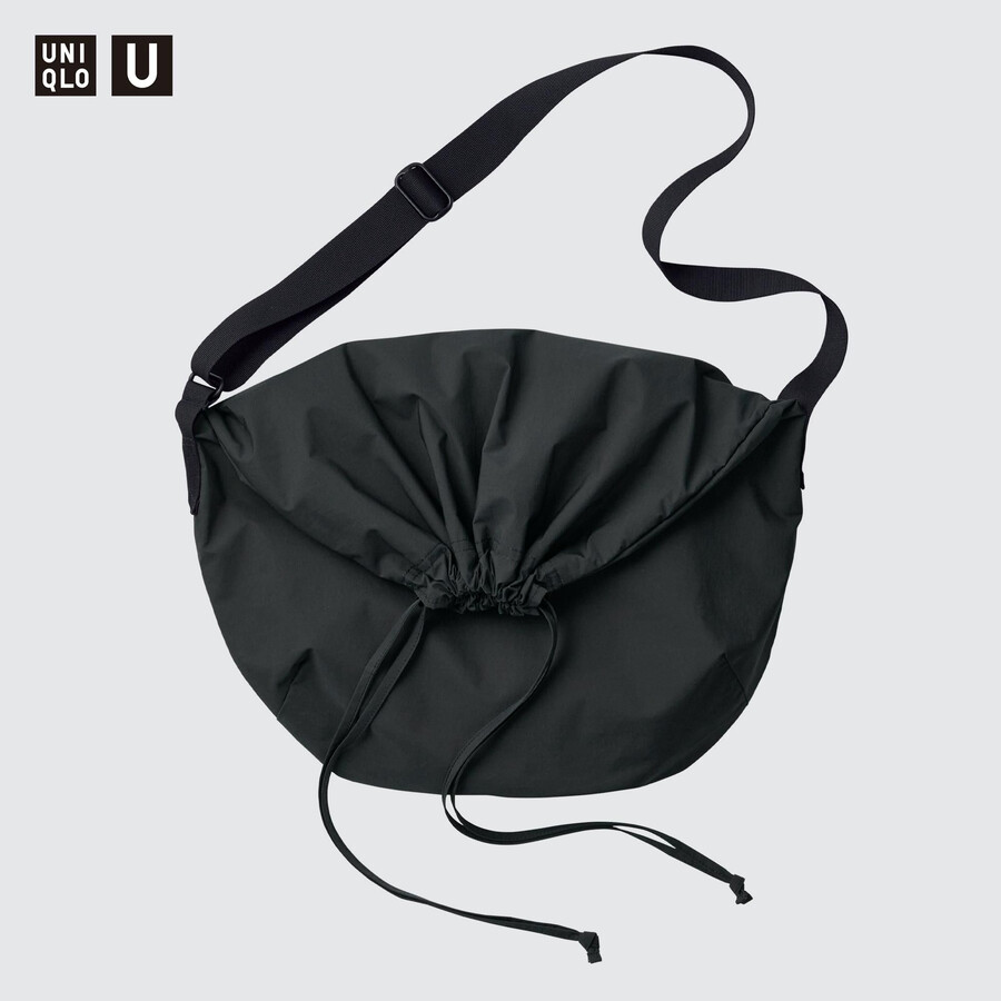 uniqlo turnbeutel damen taschen schwarz