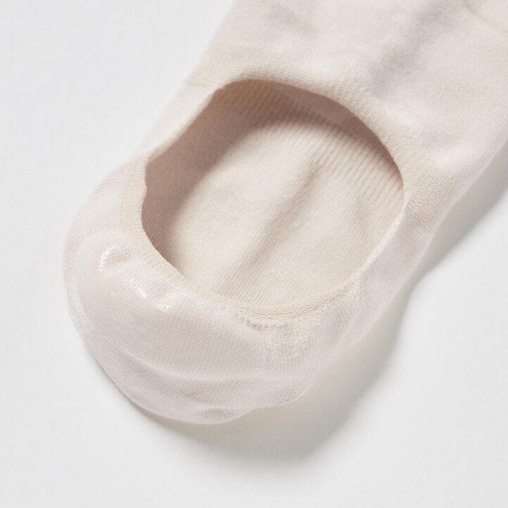weiße uniqlo invisible no show socken drei paar damen