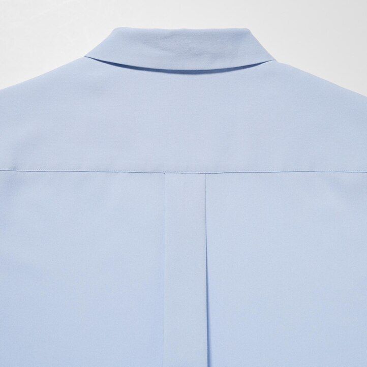 uniqlo damenbluse mit Ärmeln aus viskose schwarz