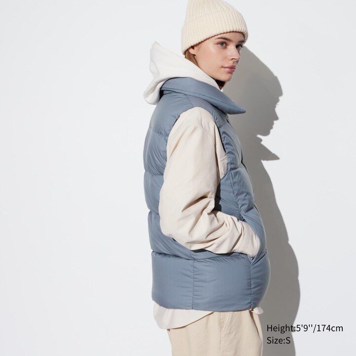 uniqlo powder soft down nanodesign damenjacken weiß