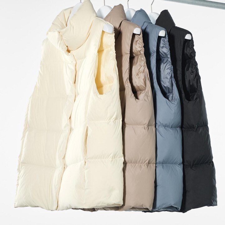 uniqlo powder soft down nanodesign damenjacken weiß