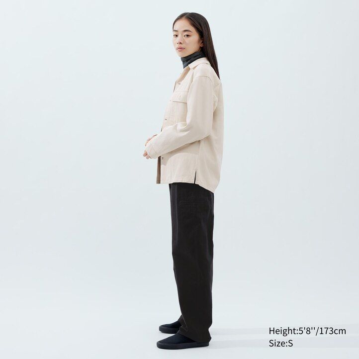 graue uniqlo jeansjacken für damen