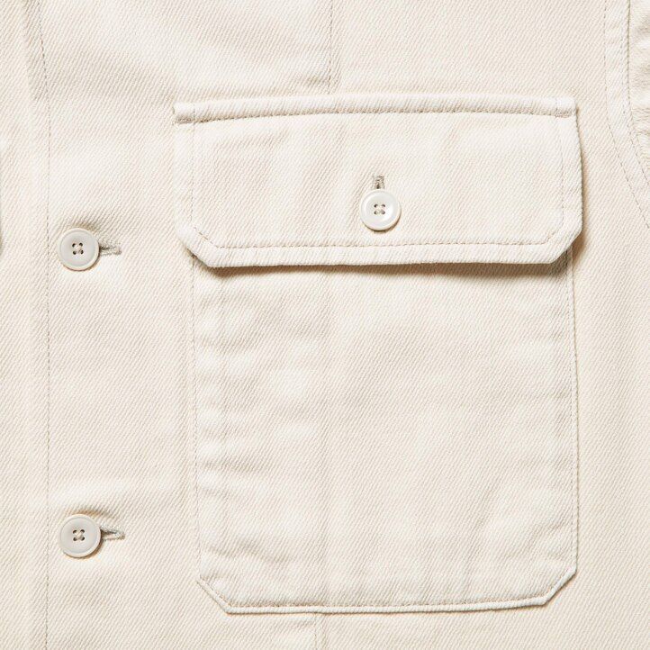 graue uniqlo jeansjacken für damen