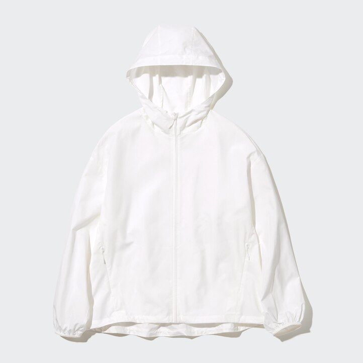 uniqlo damen-uv-schutzjacken mit taschen grün -