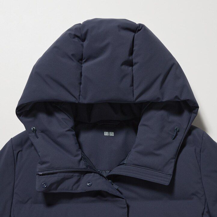 uniqlo nahtlose daunenjacken für damen schwarz