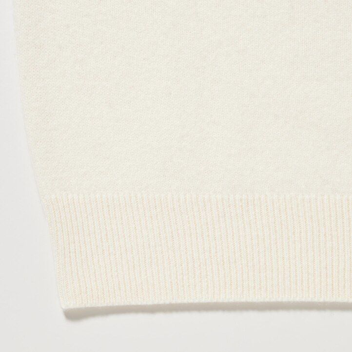 rosa damenpullover von uniqlo aus 100 lammwolle