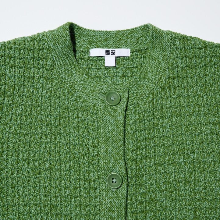 uniqlo strickpullover für damen grün