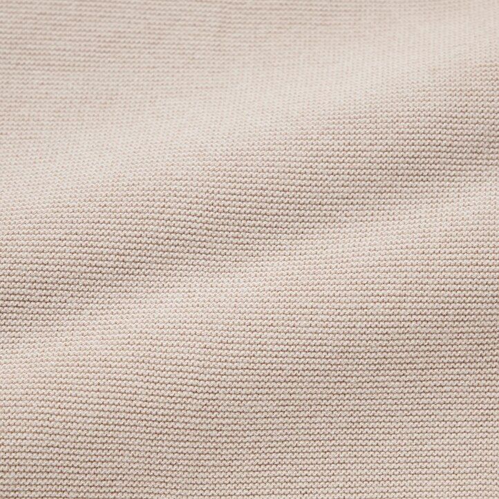 uniqlo damen-pullover mit rundhalsausschnitt nahtlos 3d-strick baumwolle weiß