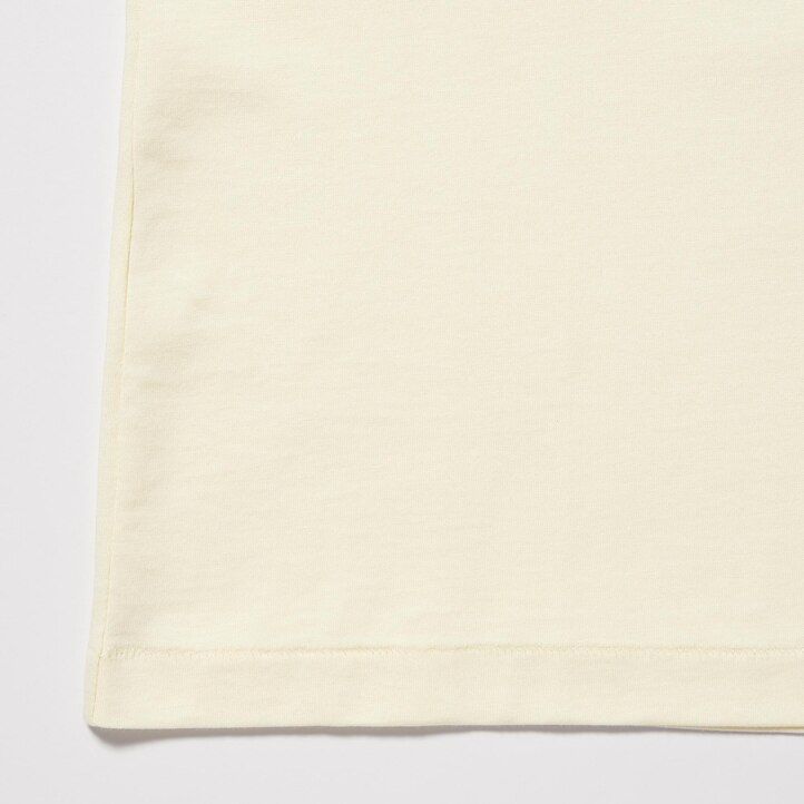 grüne uniqlo damen-t-shirts mit v-ausschnitt aus 100 supima-baumwolle