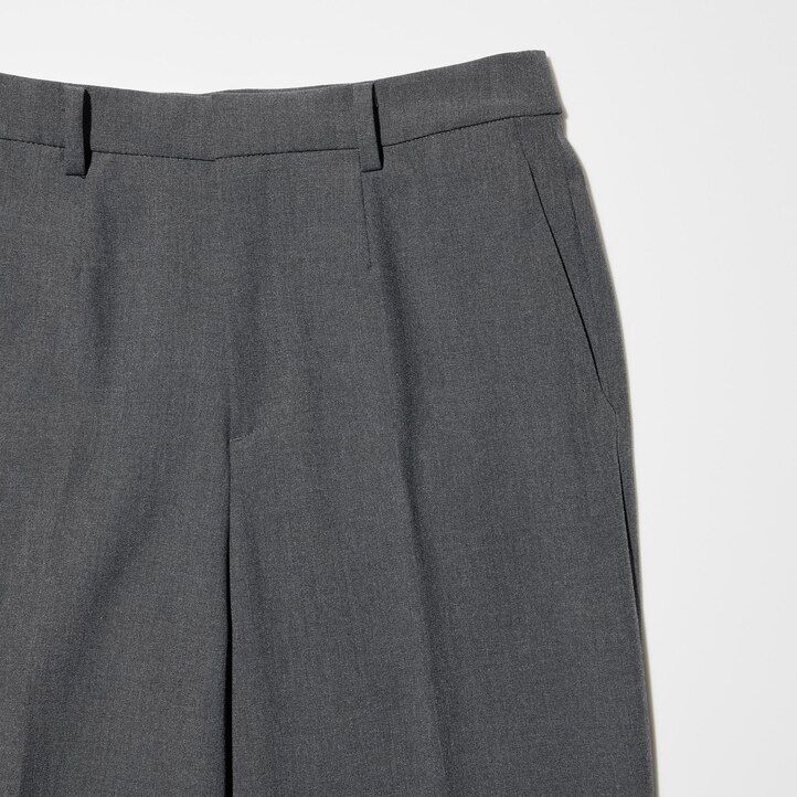 beige uniqlo smart damen-tops in knöchellänge