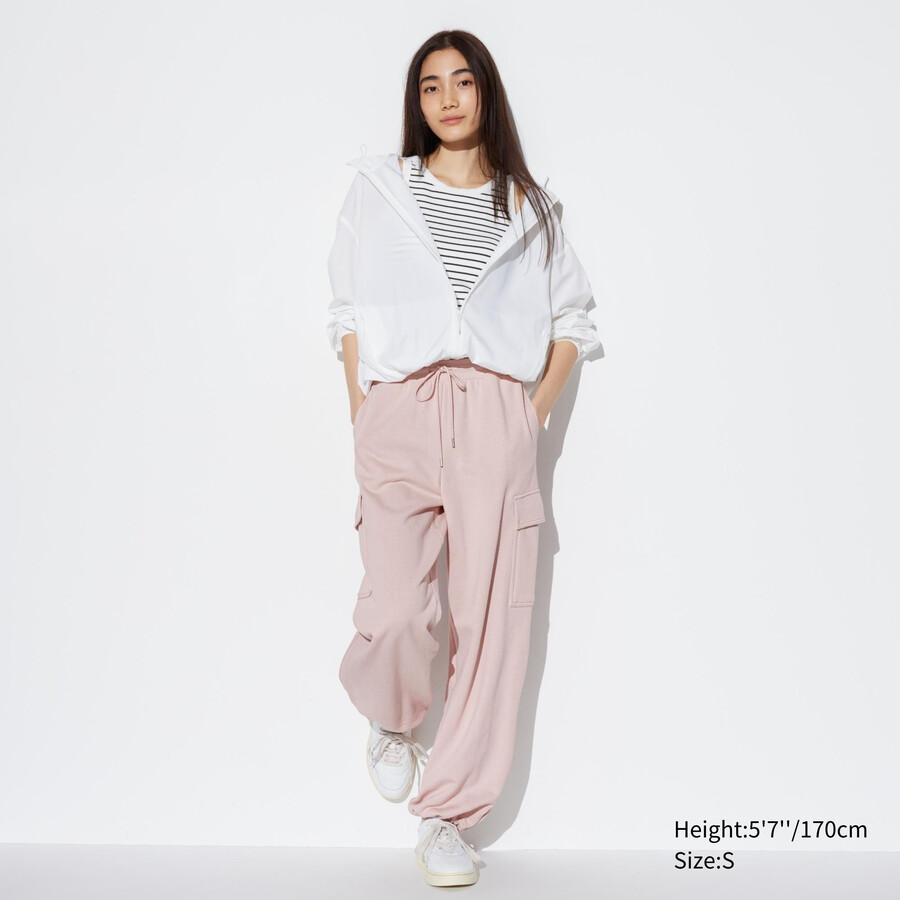 pinkfarbene uniqlo sweatrgo damenoberteile