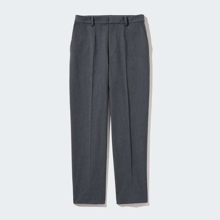 uniqlo smart knöchellange damen-tops grau