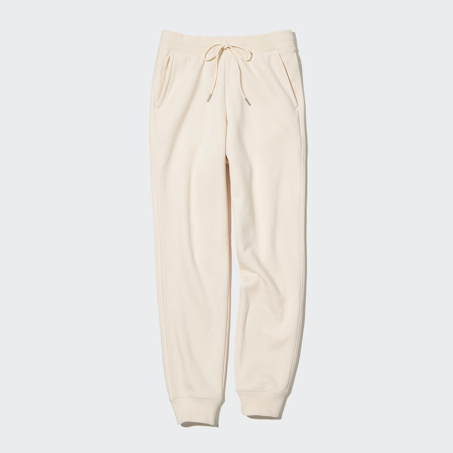 uniqlo heattech damen-tops mit fleece-futter weiß