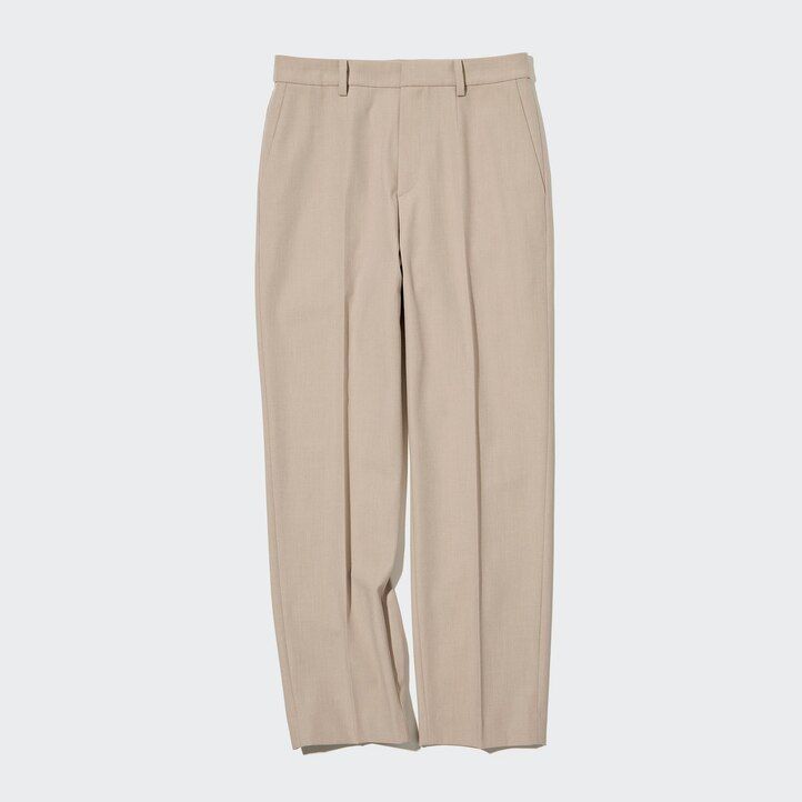 uniqlo smart damen-top knöchellang weiß