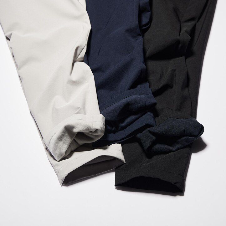 schwarze uniqlo heattech warmfutter-tops für damen
