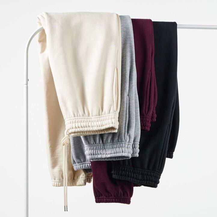 uniqlo jogginghose für damen grau